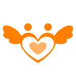 メンタルアカデミーこころの羽のロゴ